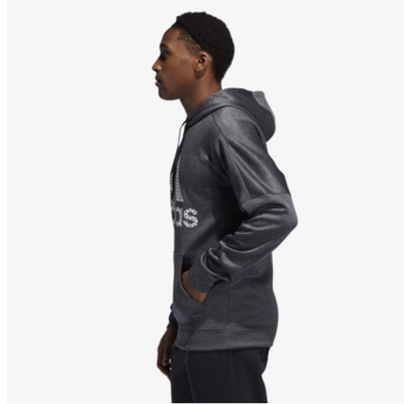 ADIDAS Badge of Sport Team Issue Pullover Hoodie - Picture 7 of 12